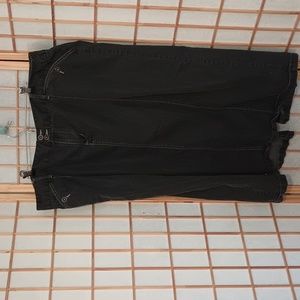 Black Denim Skirt by Cato Woman Size 24W